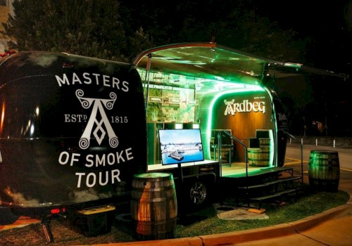 A trailer with 