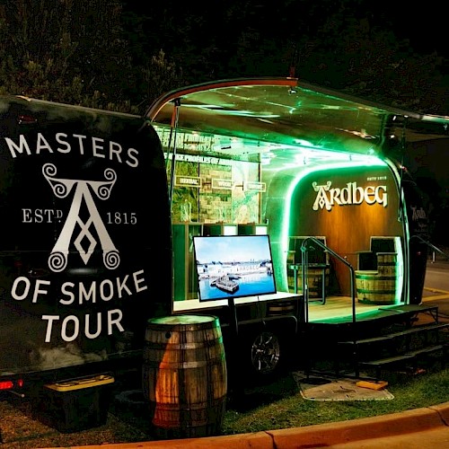 A trailer with 