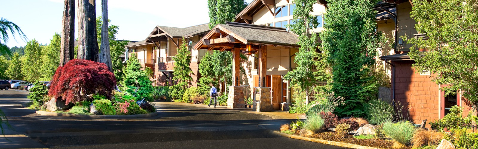 Entry of Willows Lodge