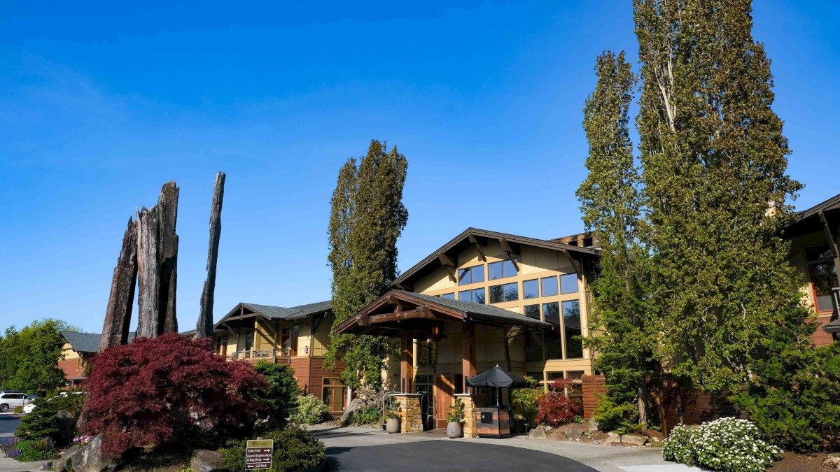 Willows Lodge Main Lobby Entrance
